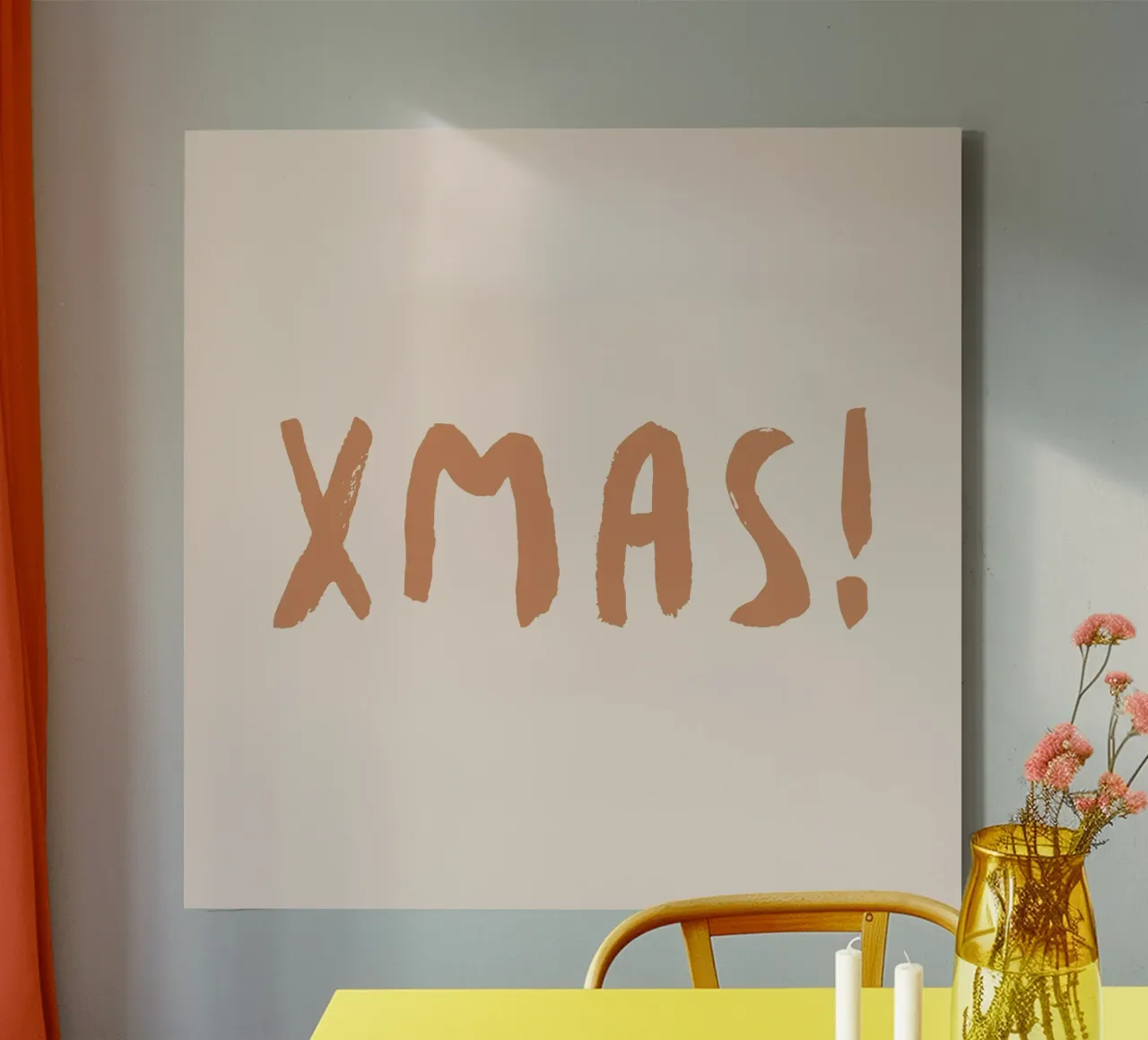 Blush Xmas! canvas by Orara Studio
