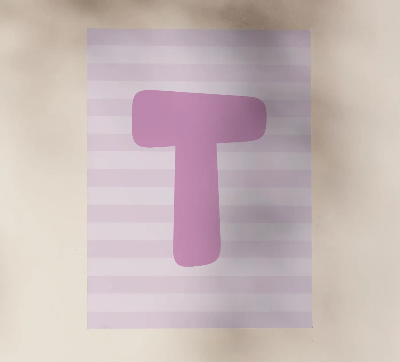 Initials pink pellicola backlit da we line studio - design