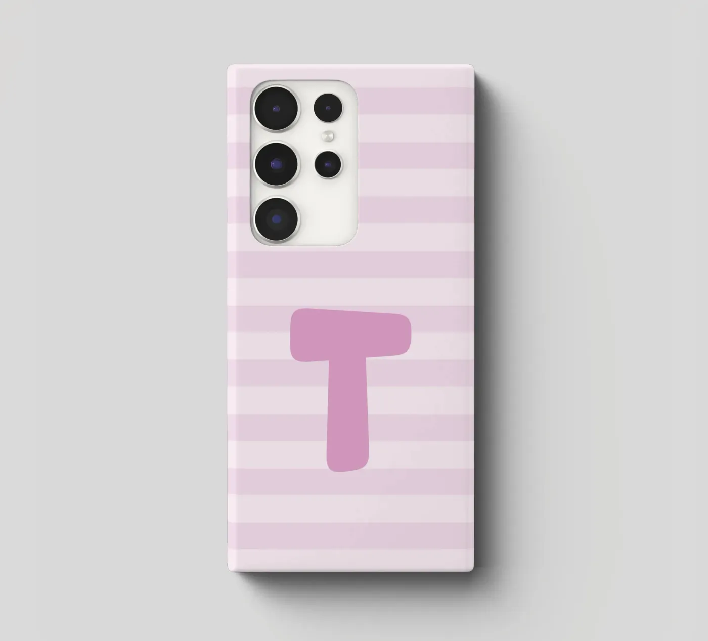Initials pink cover samsung da we line studio - design