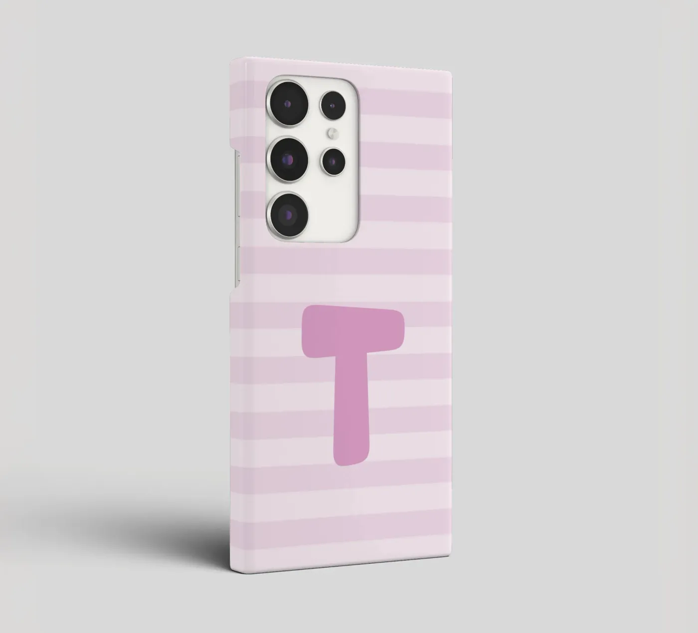 Initials pink cover samsung da we line studio - design