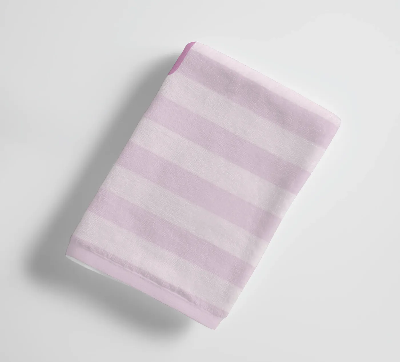 Initials pink badhanddoek van we line studio - design