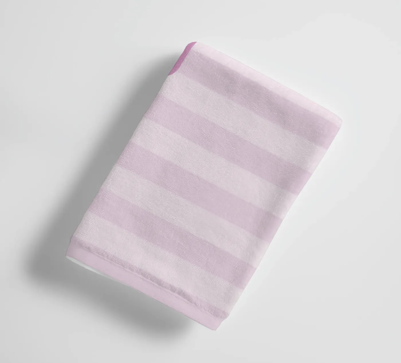 Initials pink towel by we line studio - design