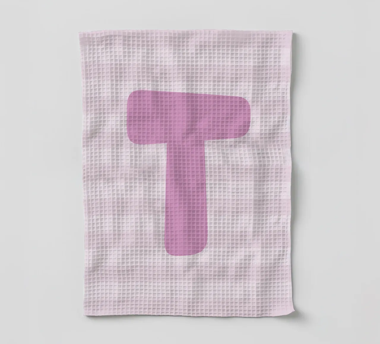 Initials pink canovaccio da cucina da we line studio - design