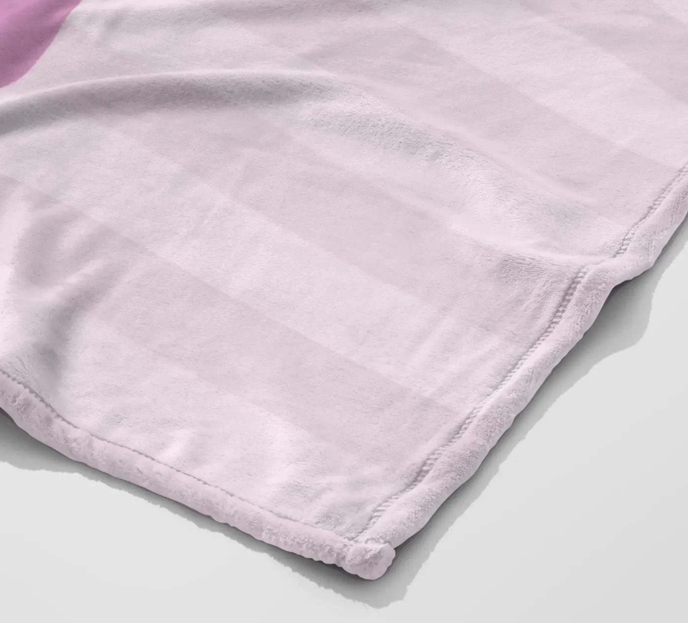 Initials pink Fleecedecke von we line studio - design