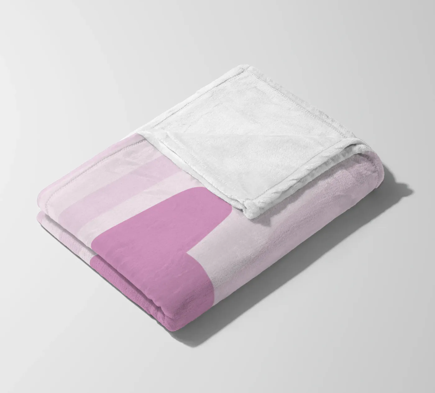 Initials pink Fleecedecke von we line studio - design