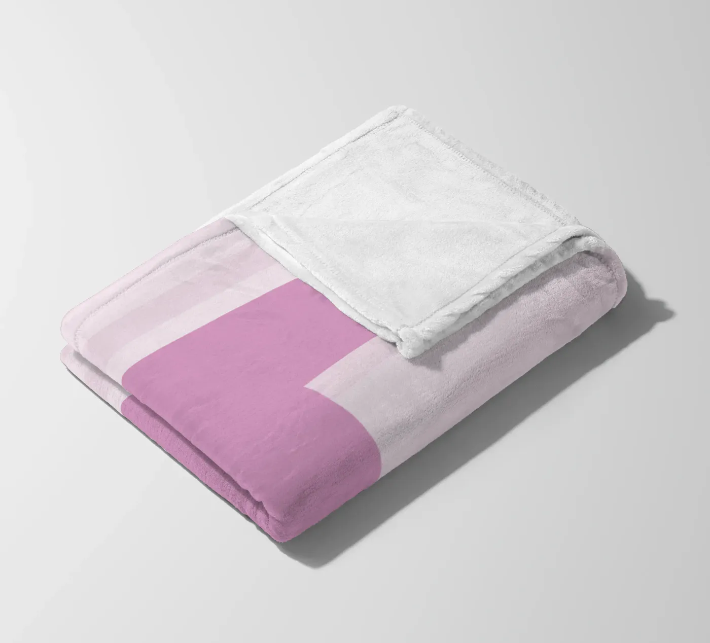 Initials pink Fleecedecke von we line studio - design