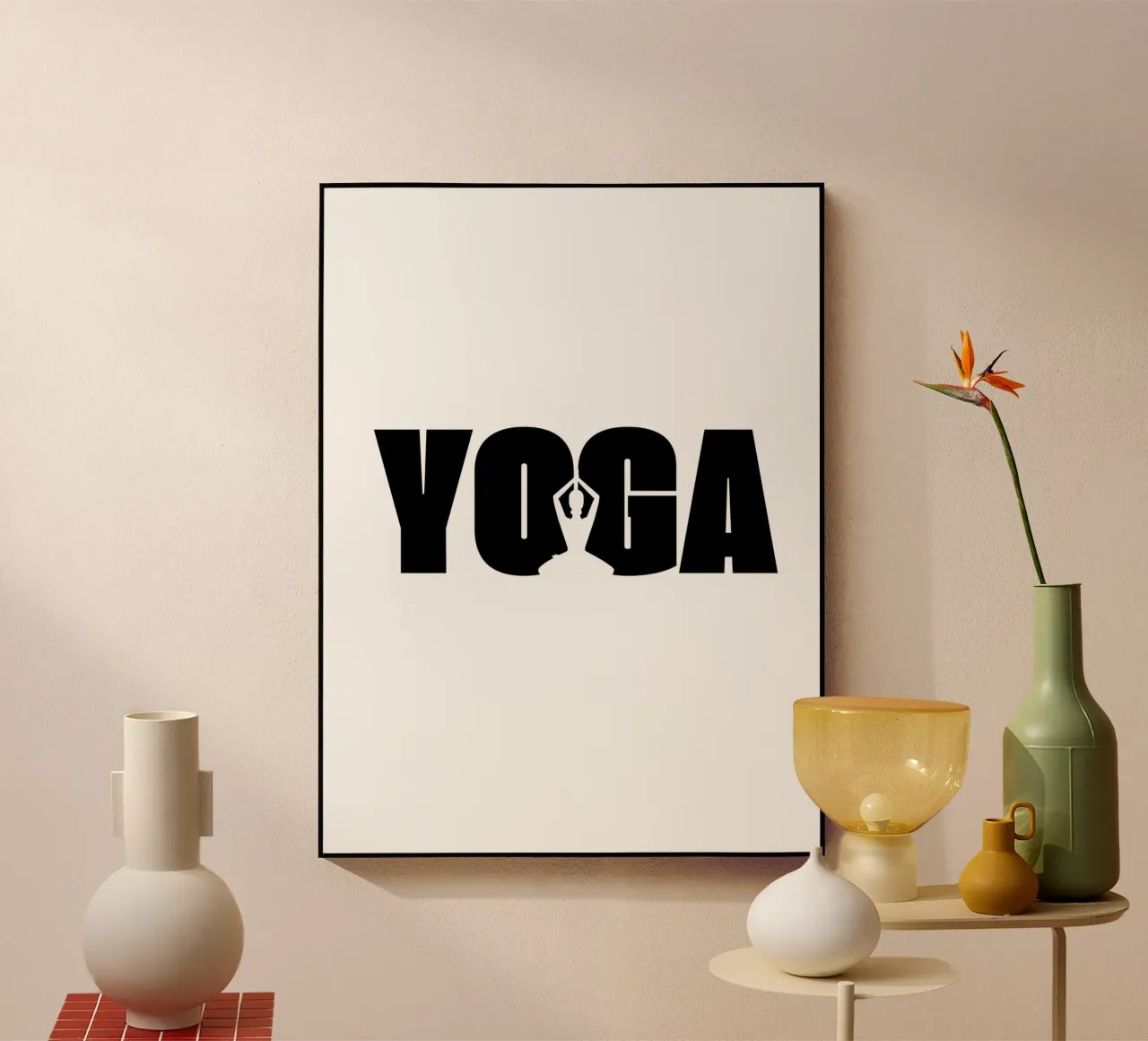 Yoga II plexiglass da ArtDesign by KBK