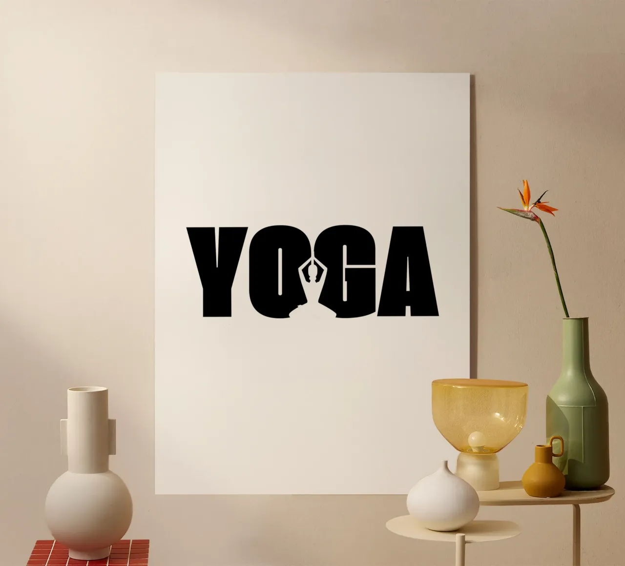 Yoga II plexiglass da ArtDesign by KBK