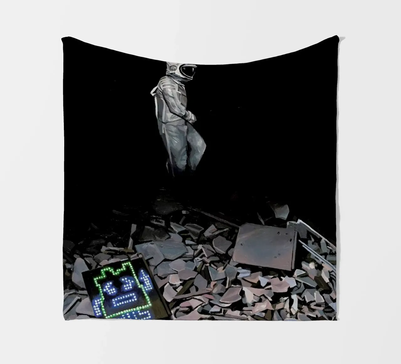 Moonhite coperta in pile da Scott Listfield