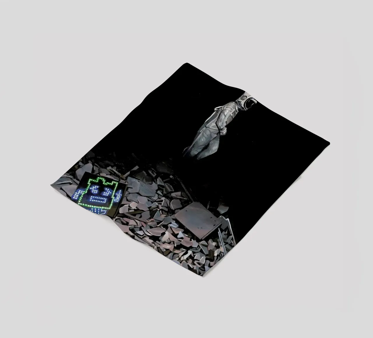 Moonhite coperta in pile da Scott Listfield