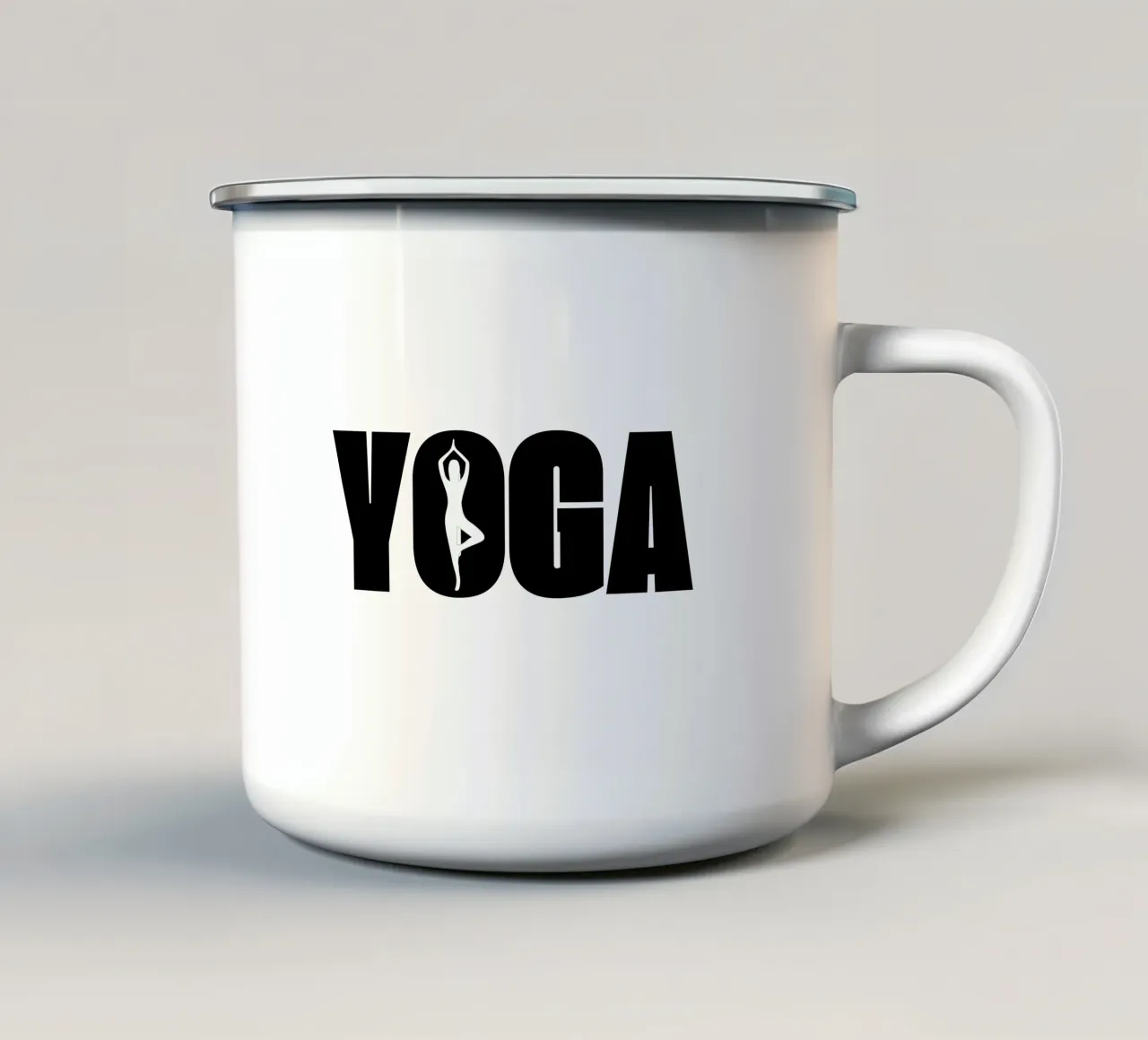 YOGA IV tazza in smalto da ArtDesign by KBK