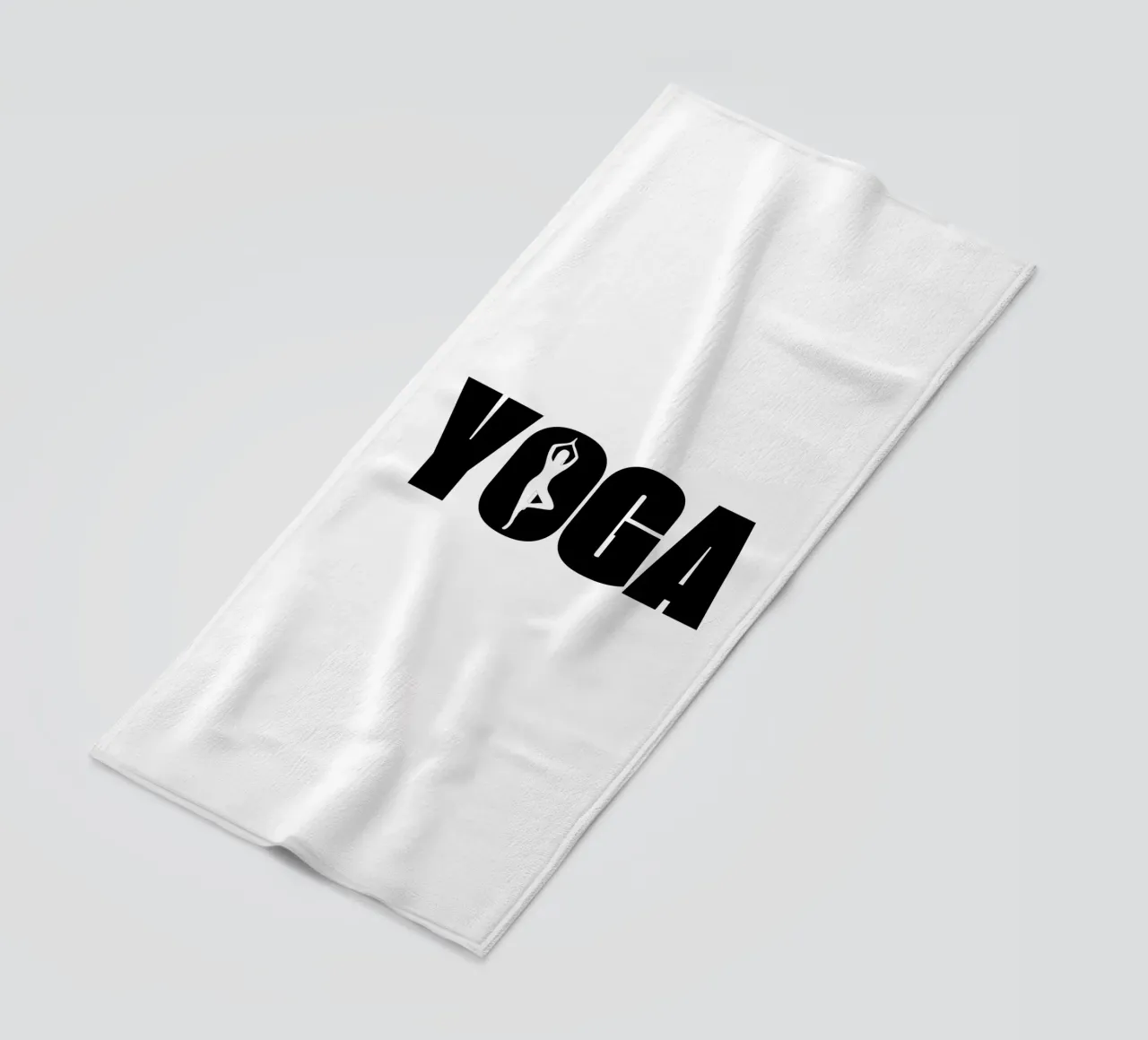 YOGA IV beach towel by ArtDesign by KBK