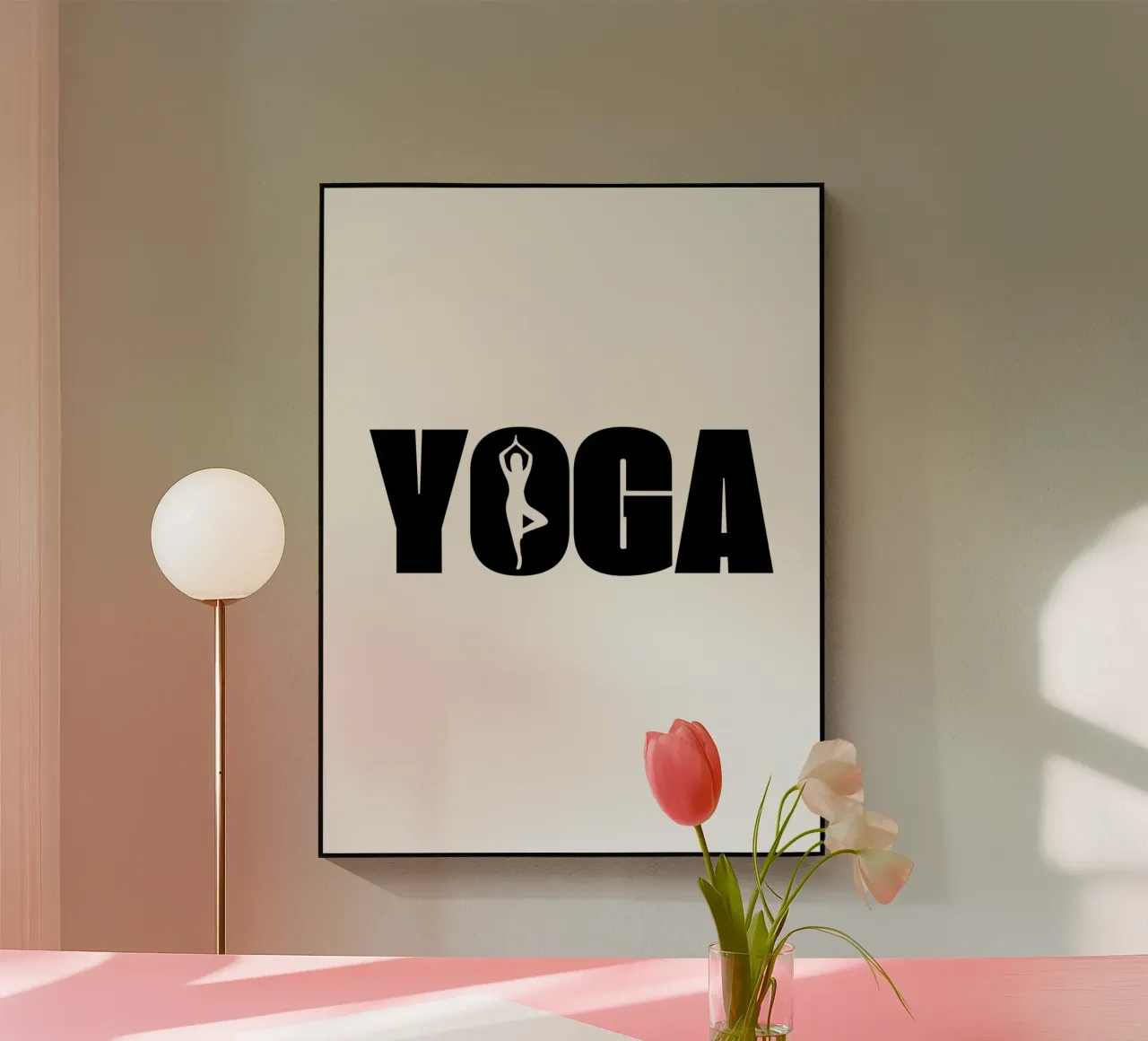 YOGA IV plexiglass da ArtDesign by KBK