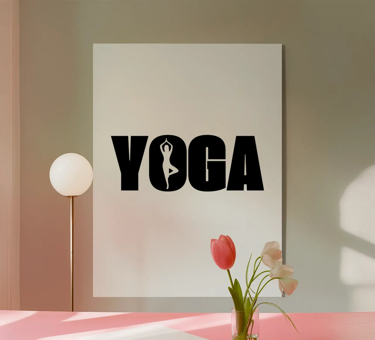YOGA IV plexiglass da ArtDesign by KBK