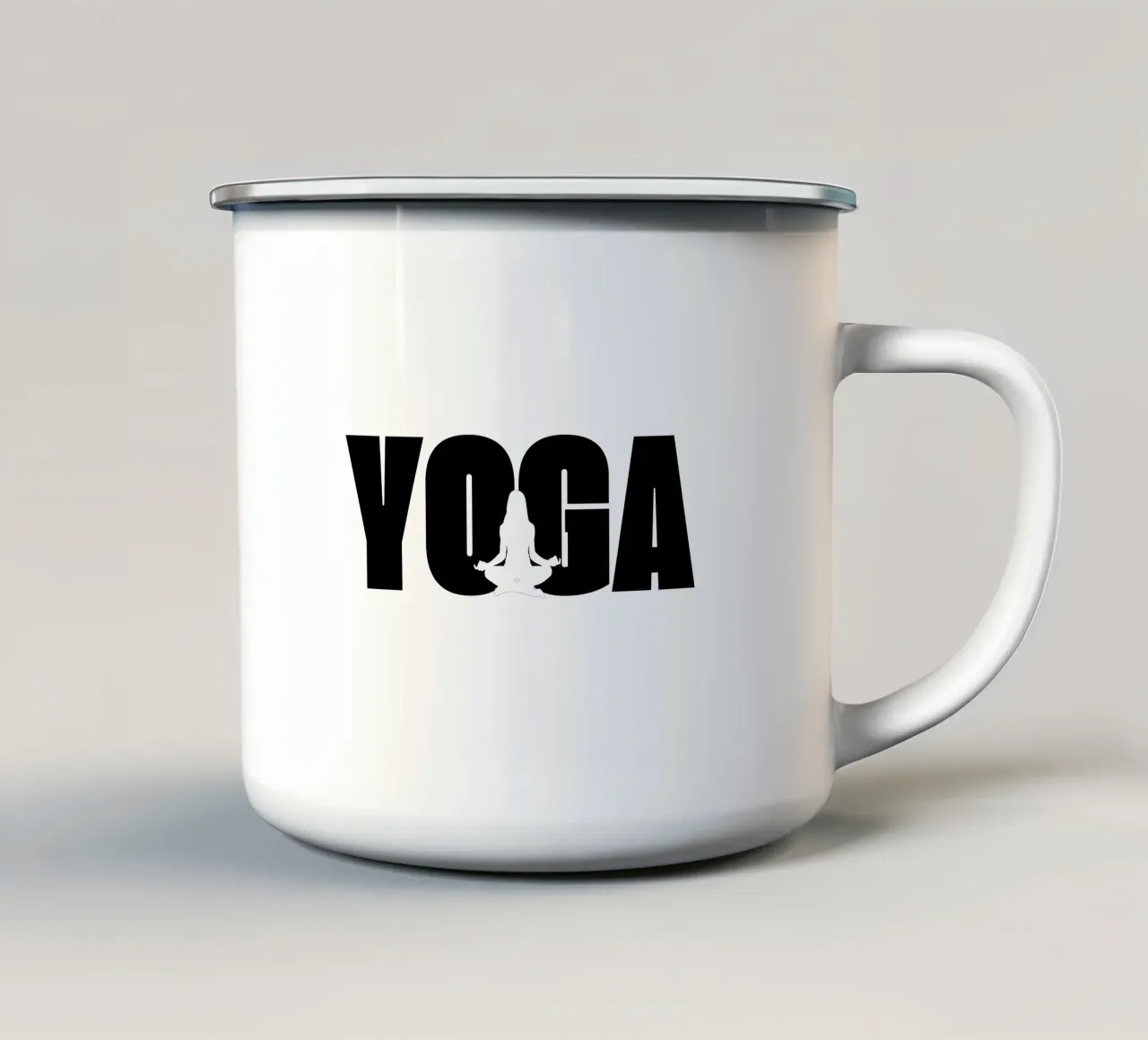 YOGA V tazza in smalto da ArtDesign by KBK