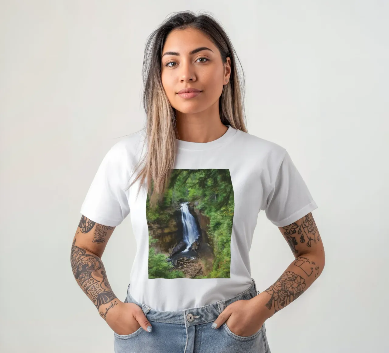 I minatori cadono dolcemente t-shirt da Dave Hare Photography