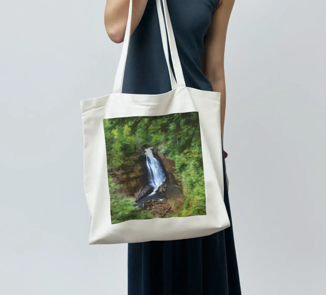 I minatori cadono dolcemente borsa in juta da Dave Hare Photography