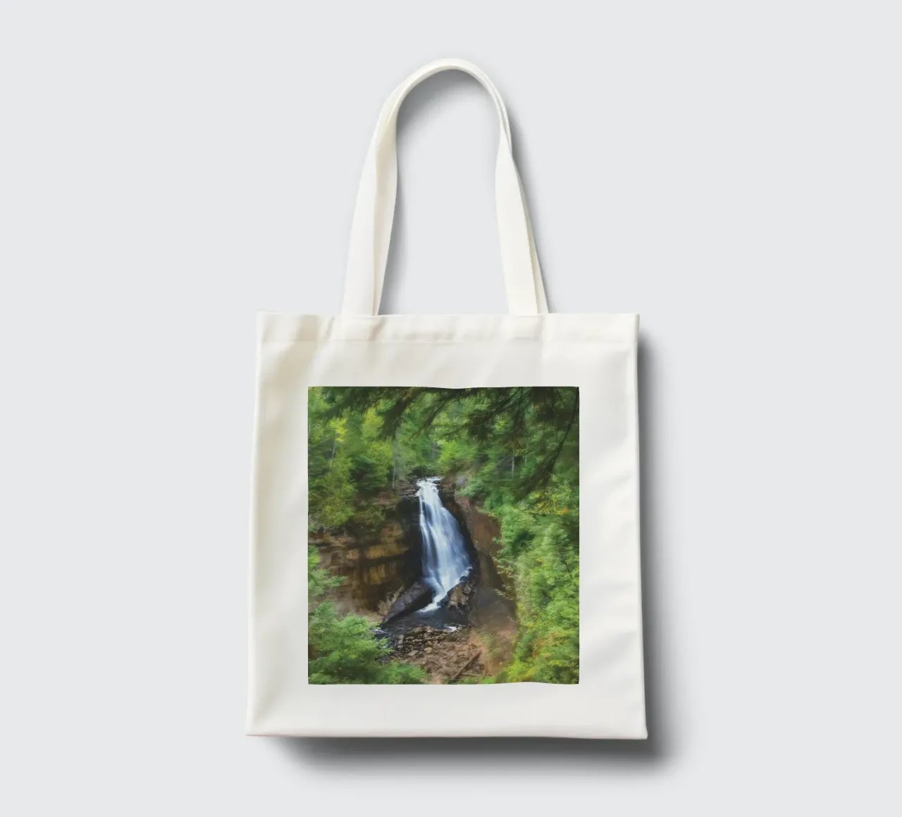 I minatori cadono dolcemente borsa in juta da Dave Hare Photography