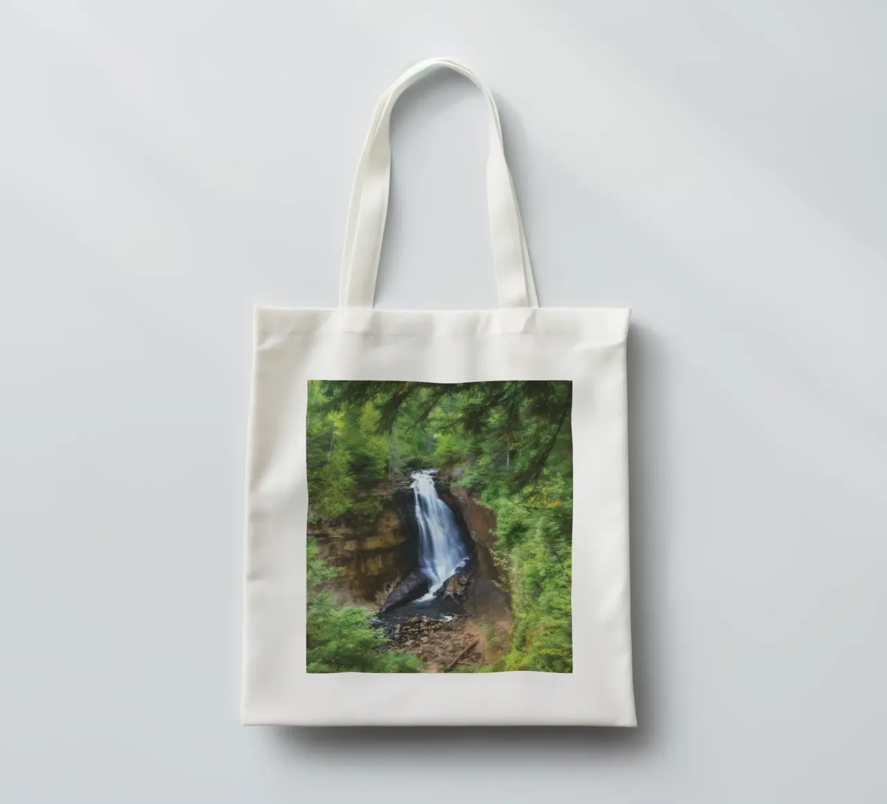 I minatori cadono dolcemente borsa in juta da Dave Hare Photography