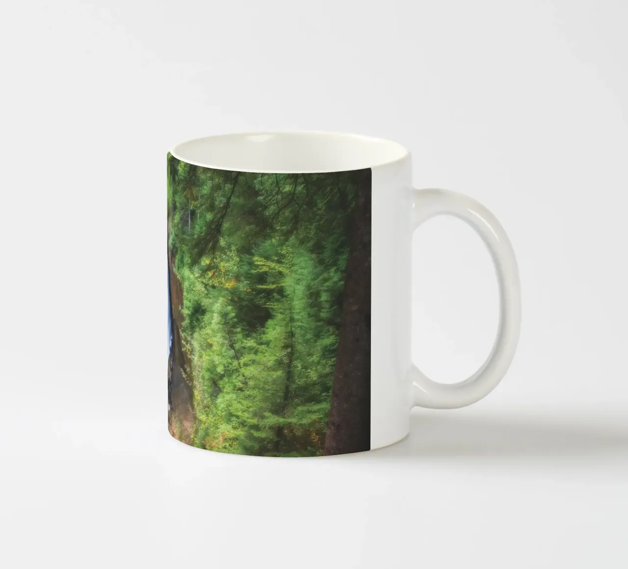 I minatori cadono dolcemente tazza in ceramica da Dave Hare Photography