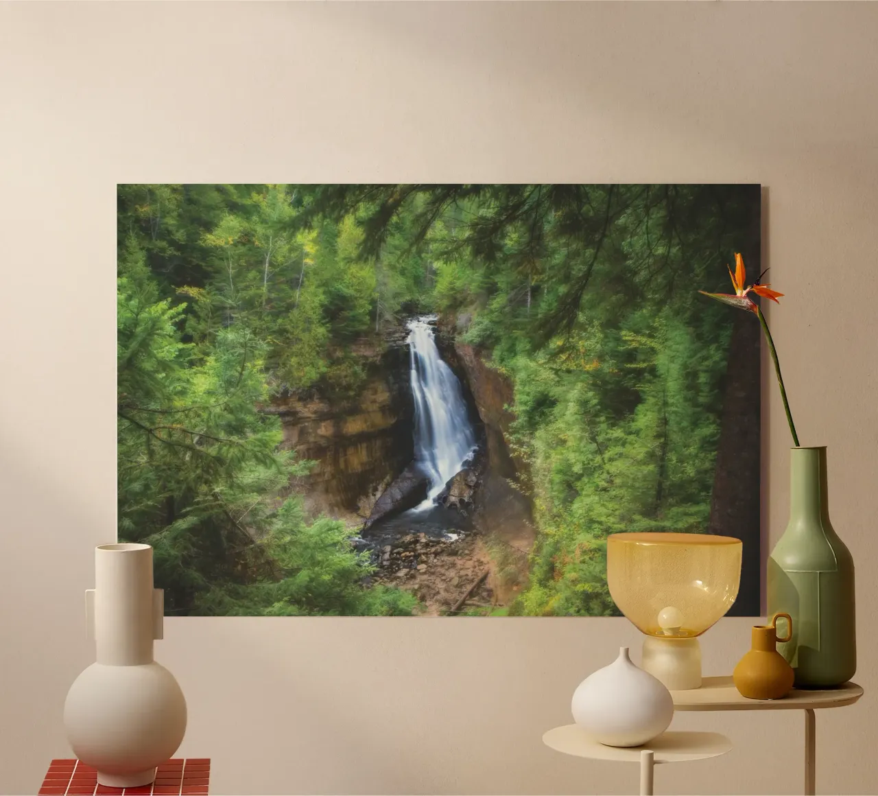 I minatori cadono dolcemente plexiglass da Dave Hare Photography