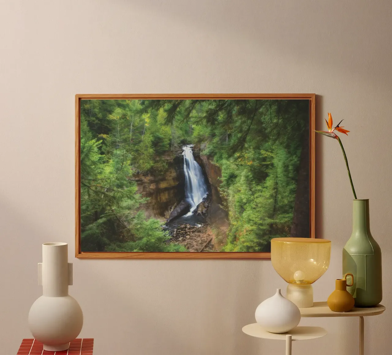 I minatori cadono dolcemente alluminio dibond da Dave Hare Photography