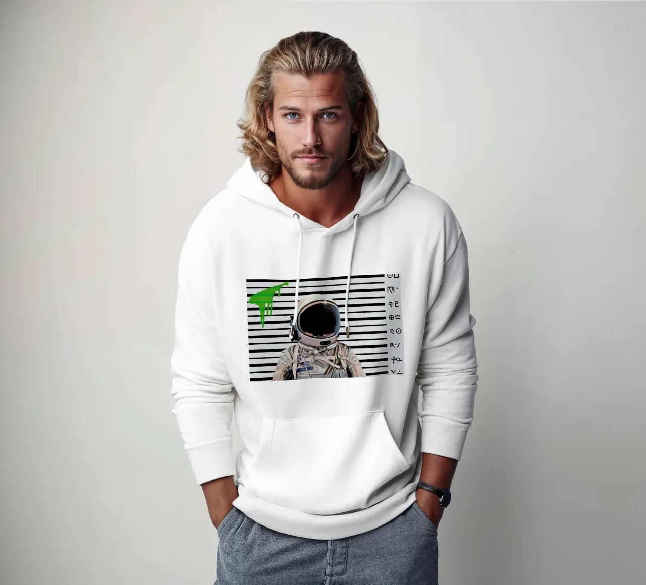 Mugshot felpa con cappuccio da Scott Listfield