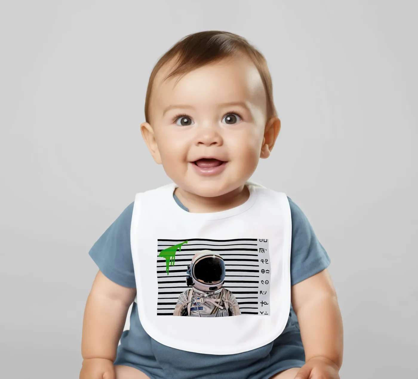 Mugshot Babylätzchen von Scott Listfield