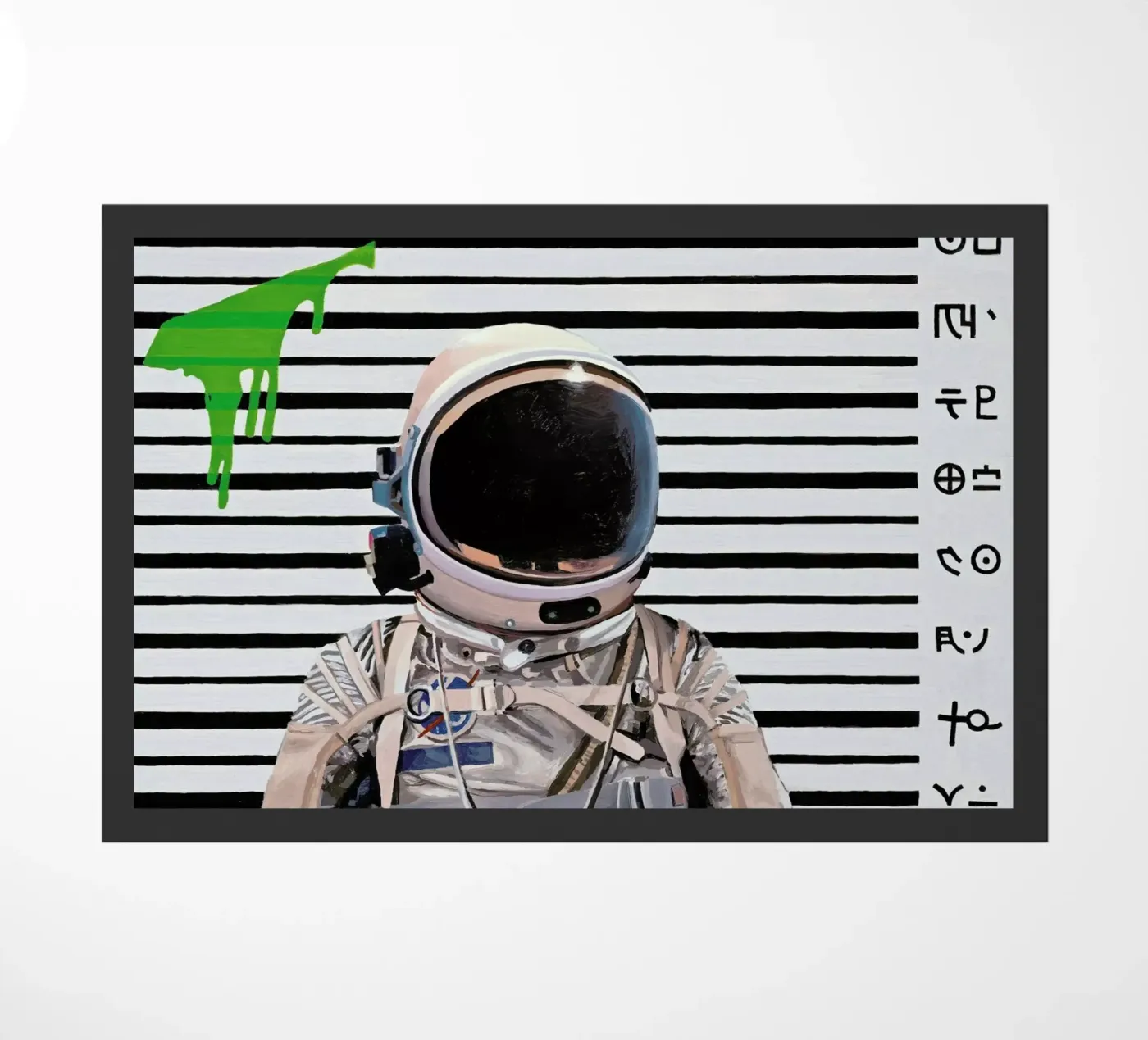 Mugshot deurmat van Scott Listfield