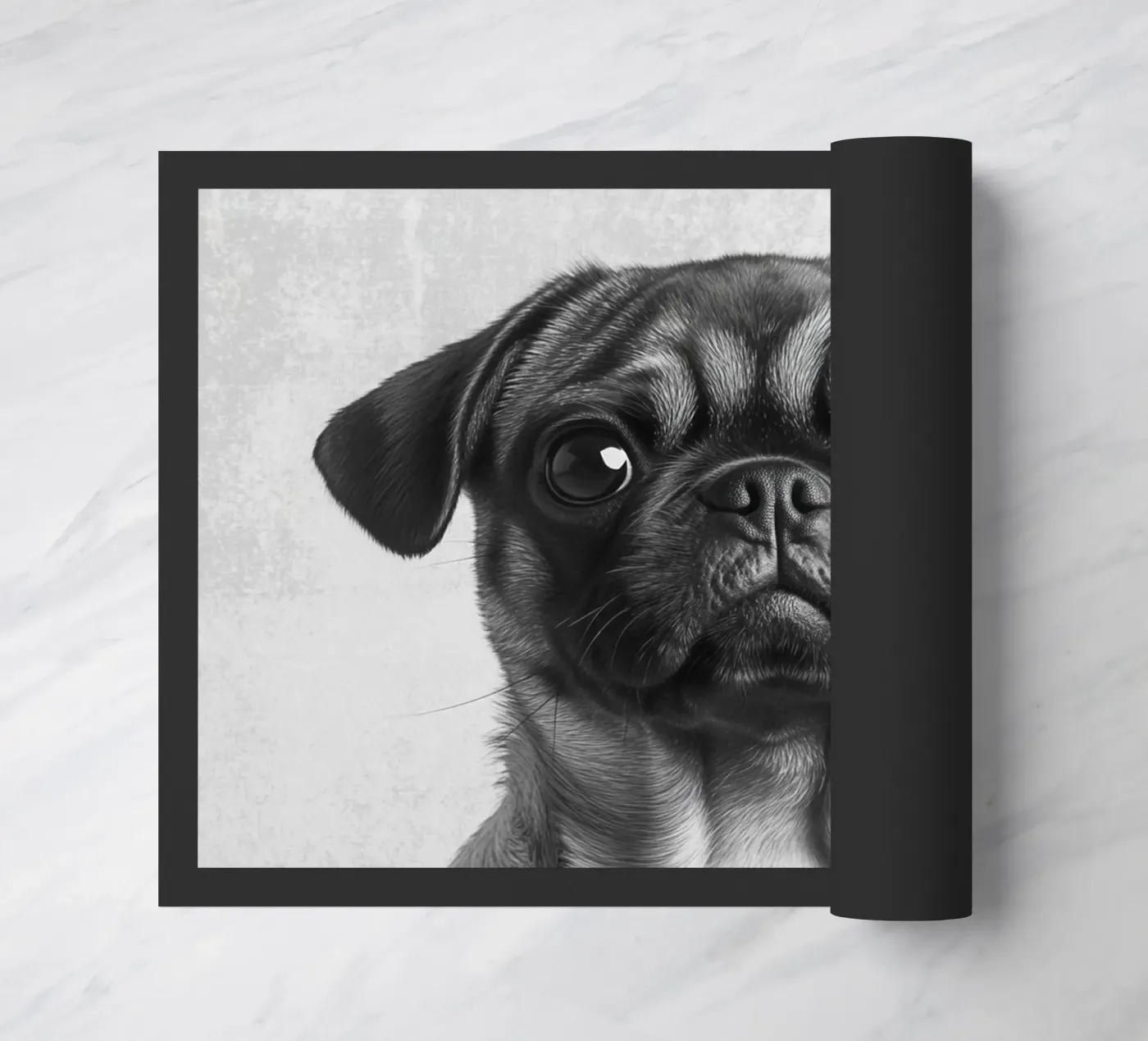 Milo der Mops zerbino da Carinaprint