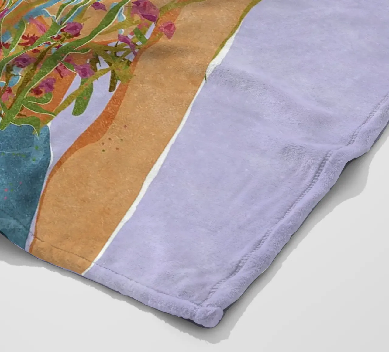 Blooming Feminity coperta in pile da Illustration Raissa Oltmanns