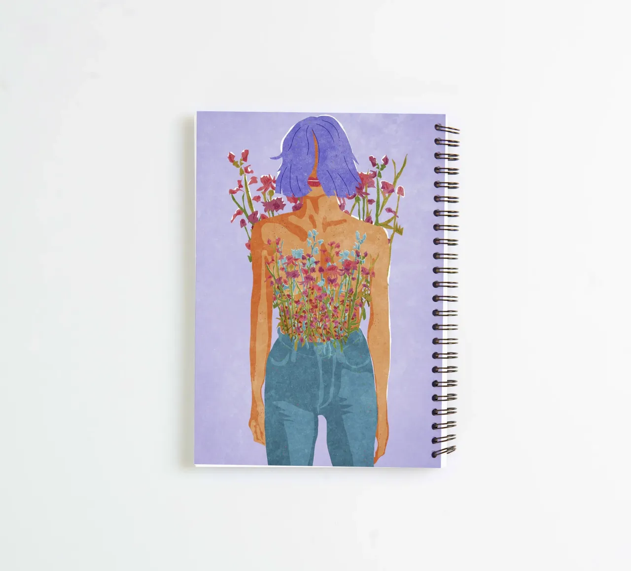 Blooming Feminity Ringbuch von Illustration Raissa Oltmanns