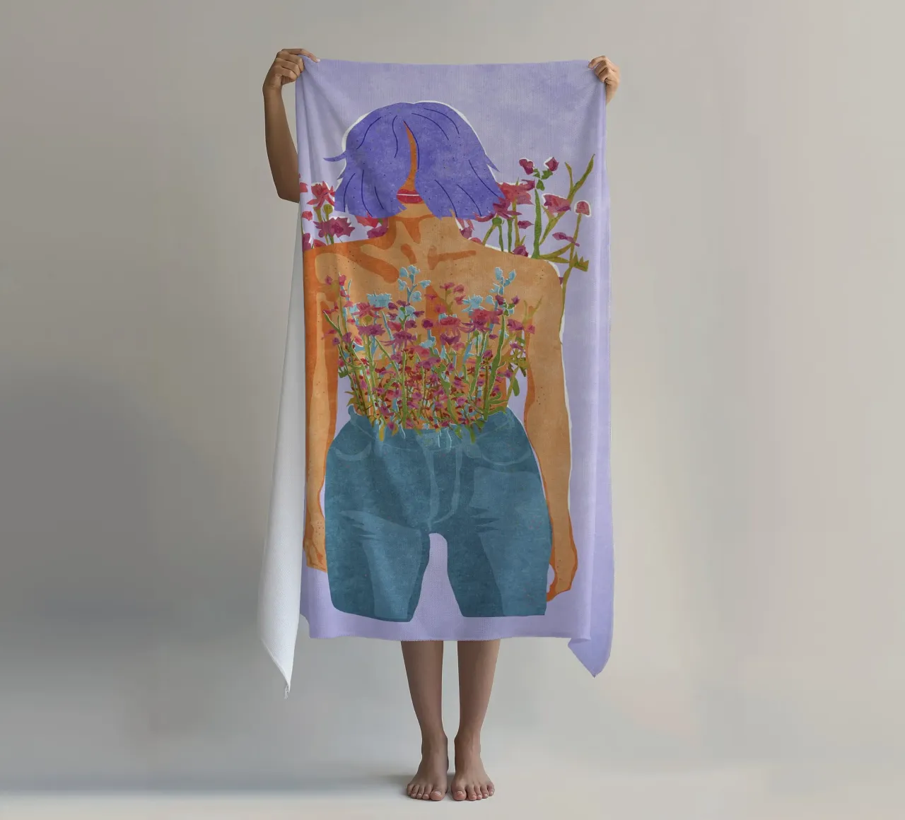 Blooming Feminity telo mare da Illustration Raissa Oltmanns