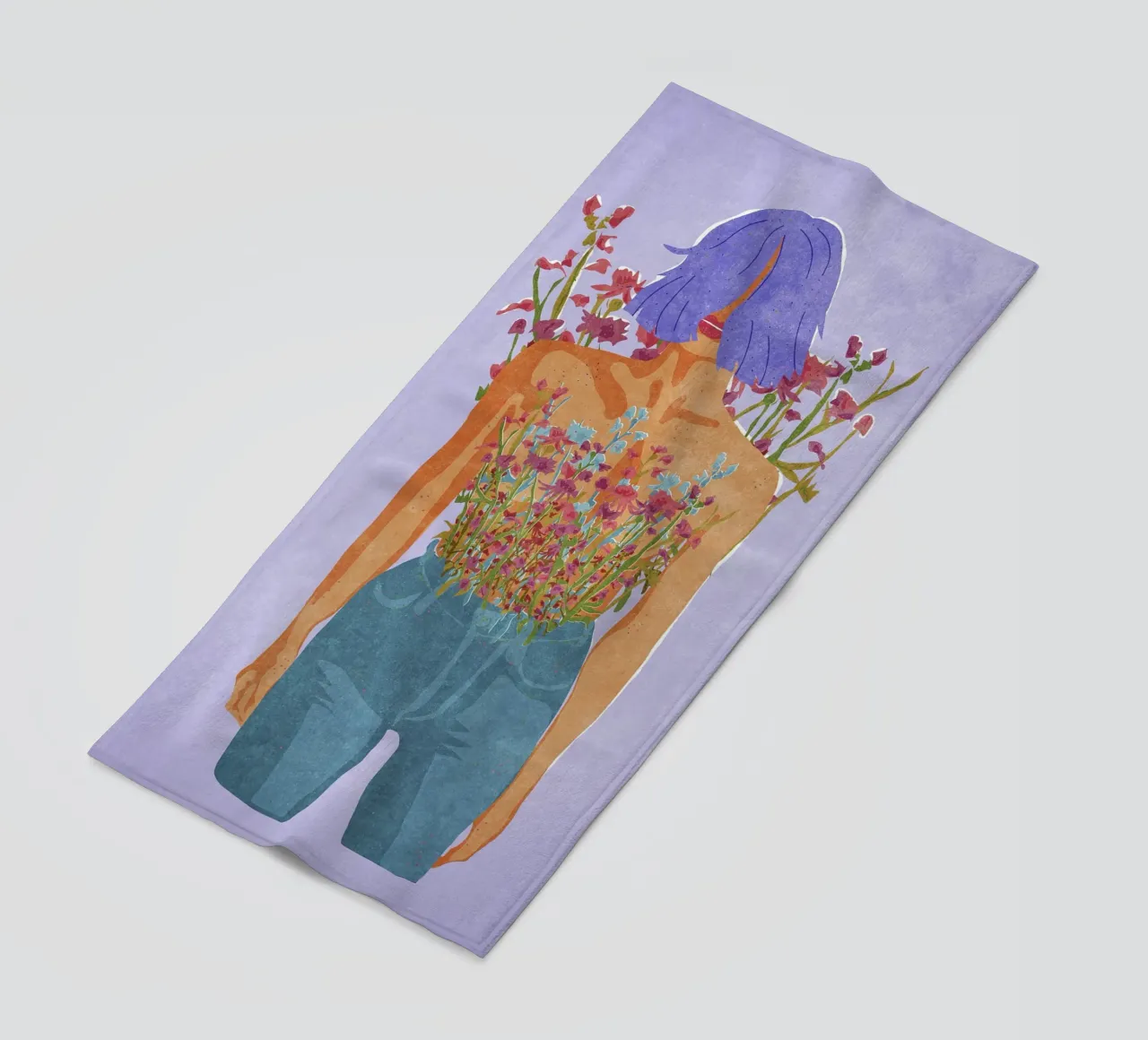 Blooming Feminity telo mare da Illustration Raissa Oltmanns