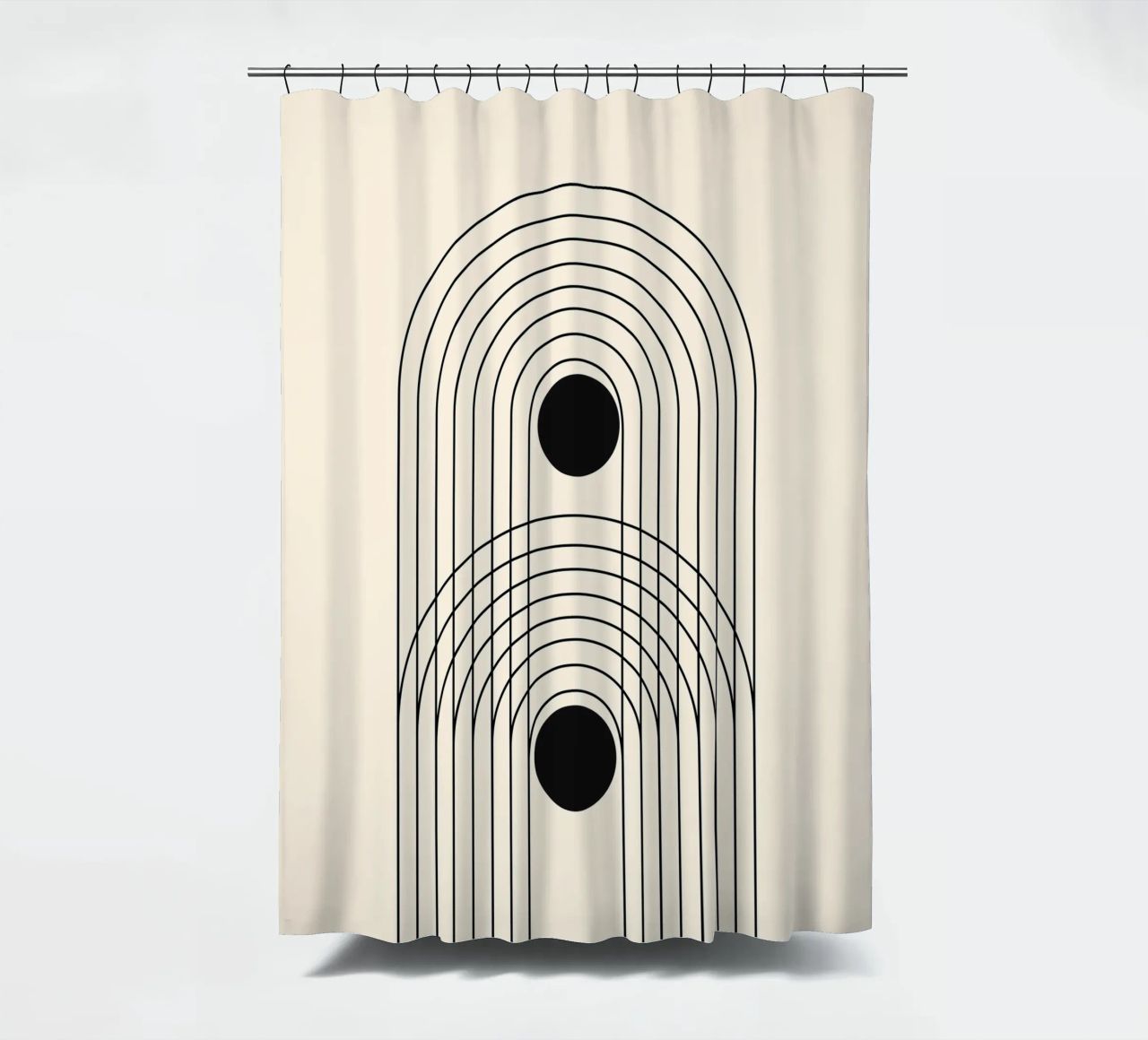 Astratto Boho metà secolo Pattern 10 tenda da doccia da Paigaam Studio