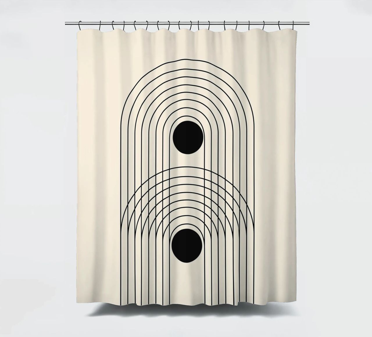 Astratto Boho metà secolo Pattern 10 tenda da doccia da Paigaam Studio