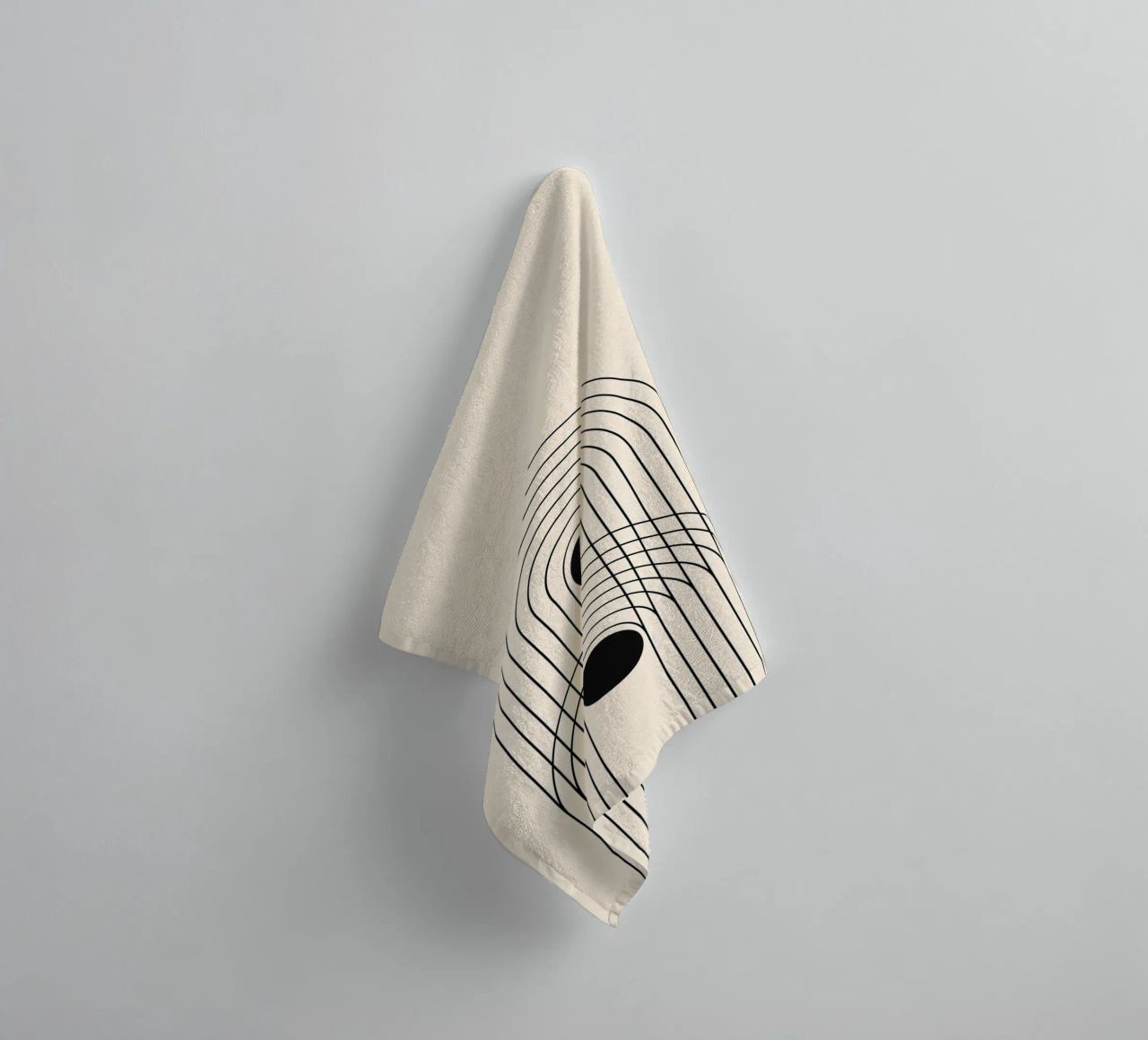 Astratto Boho metà secolo Pattern 10 asciugamano da bagno da Paigaam Studio