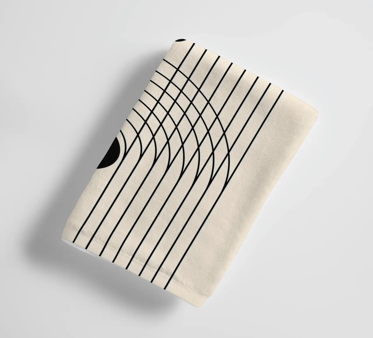 Abstract Boho mid century Pattern 10 towel by Paigaam Studio