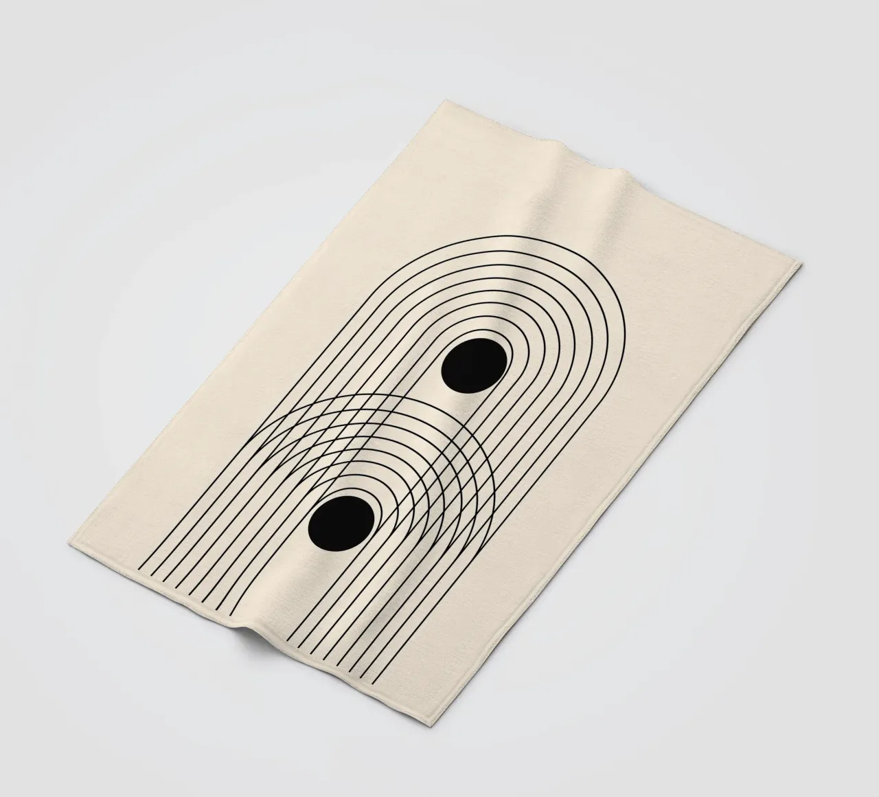 Astratto Boho metà secolo Pattern 10 coperta in pile da Paigaam Studio