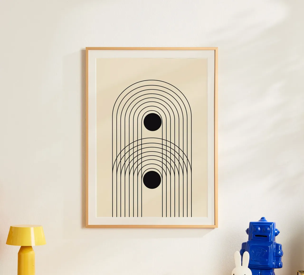 Abstract Boho mid century Pattern 10 hahnemühle by Paigaam Studio