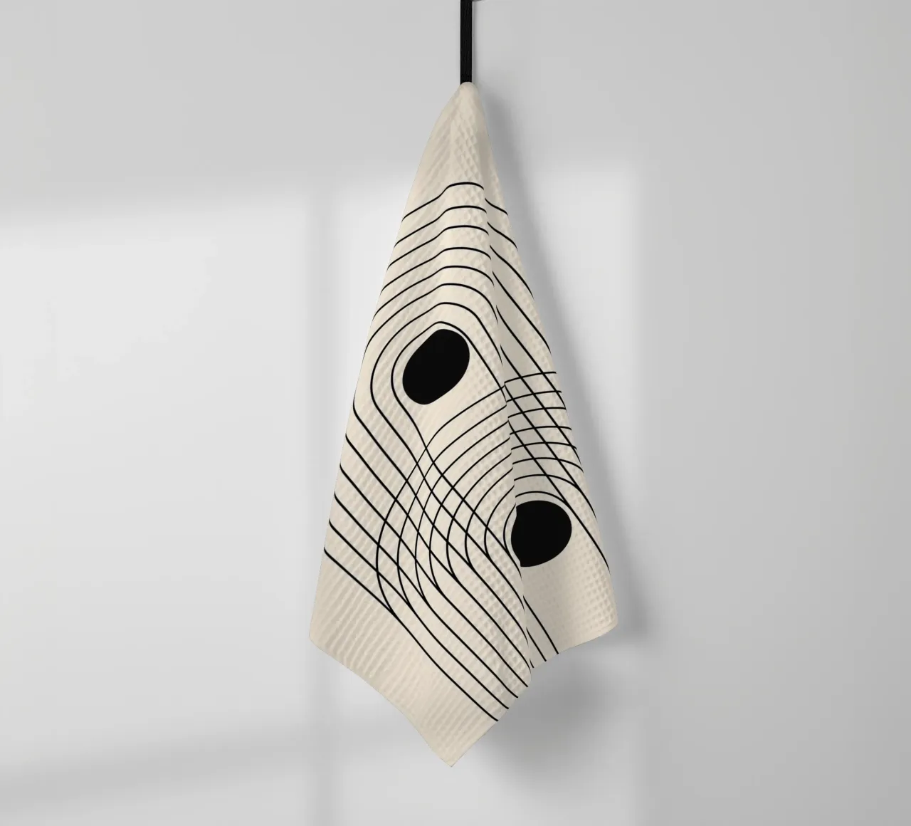 Astratto Boho metà secolo Pattern 10 canovaccio da cucina da Paigaam Studio