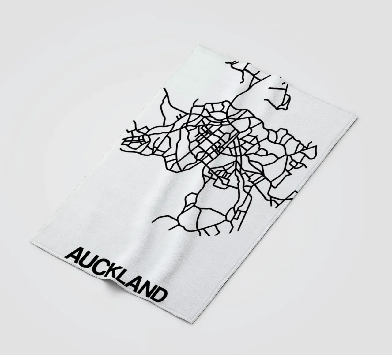 Auckland coperta in pile da Naxart