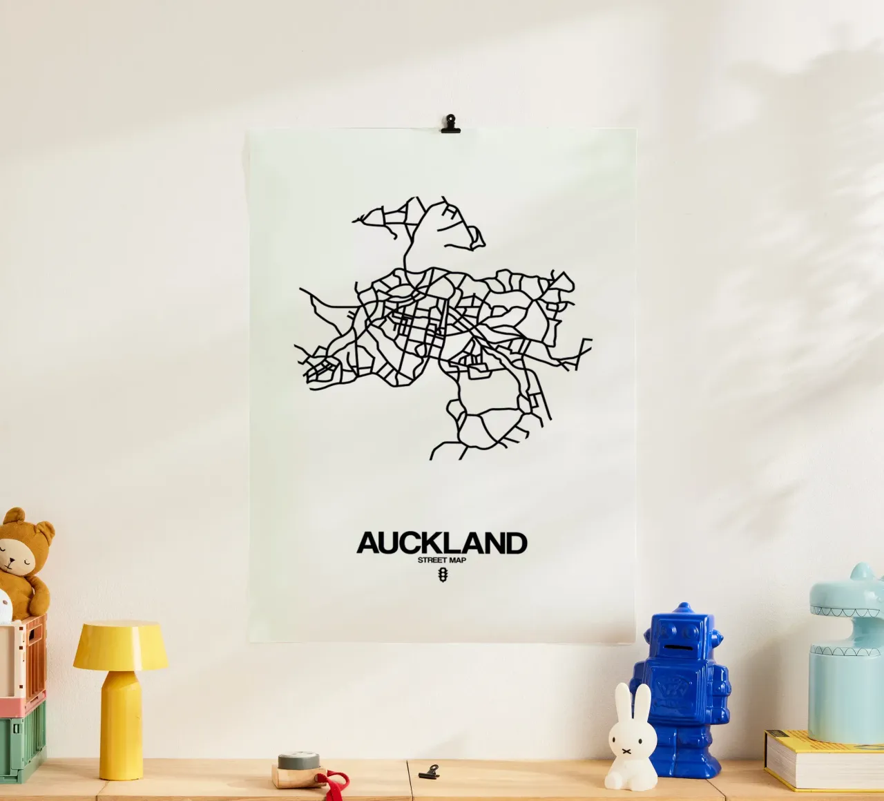 Auckland poster da Naxart