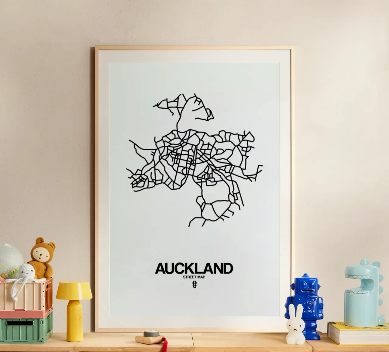 Auckland poster da Naxart