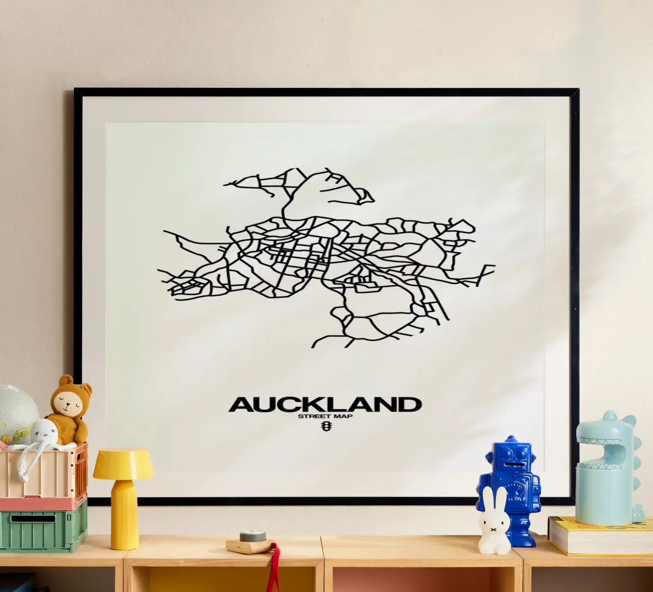 Auckland poster da Naxart