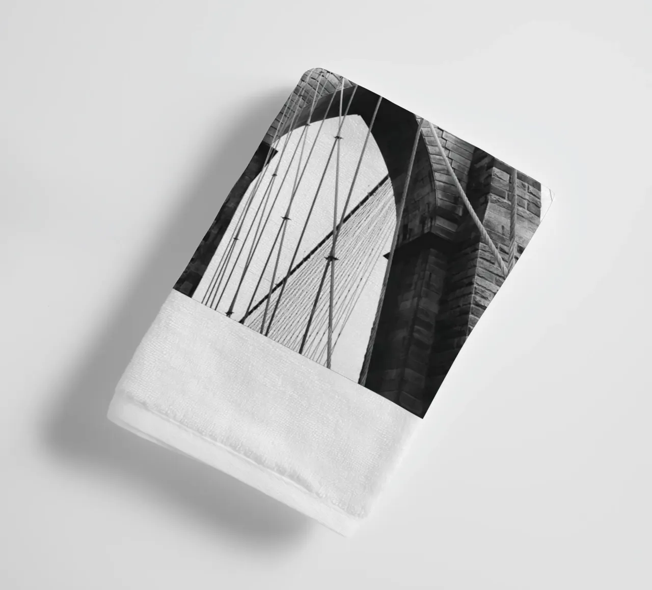 Architecture Art Black and White towel by Whole©