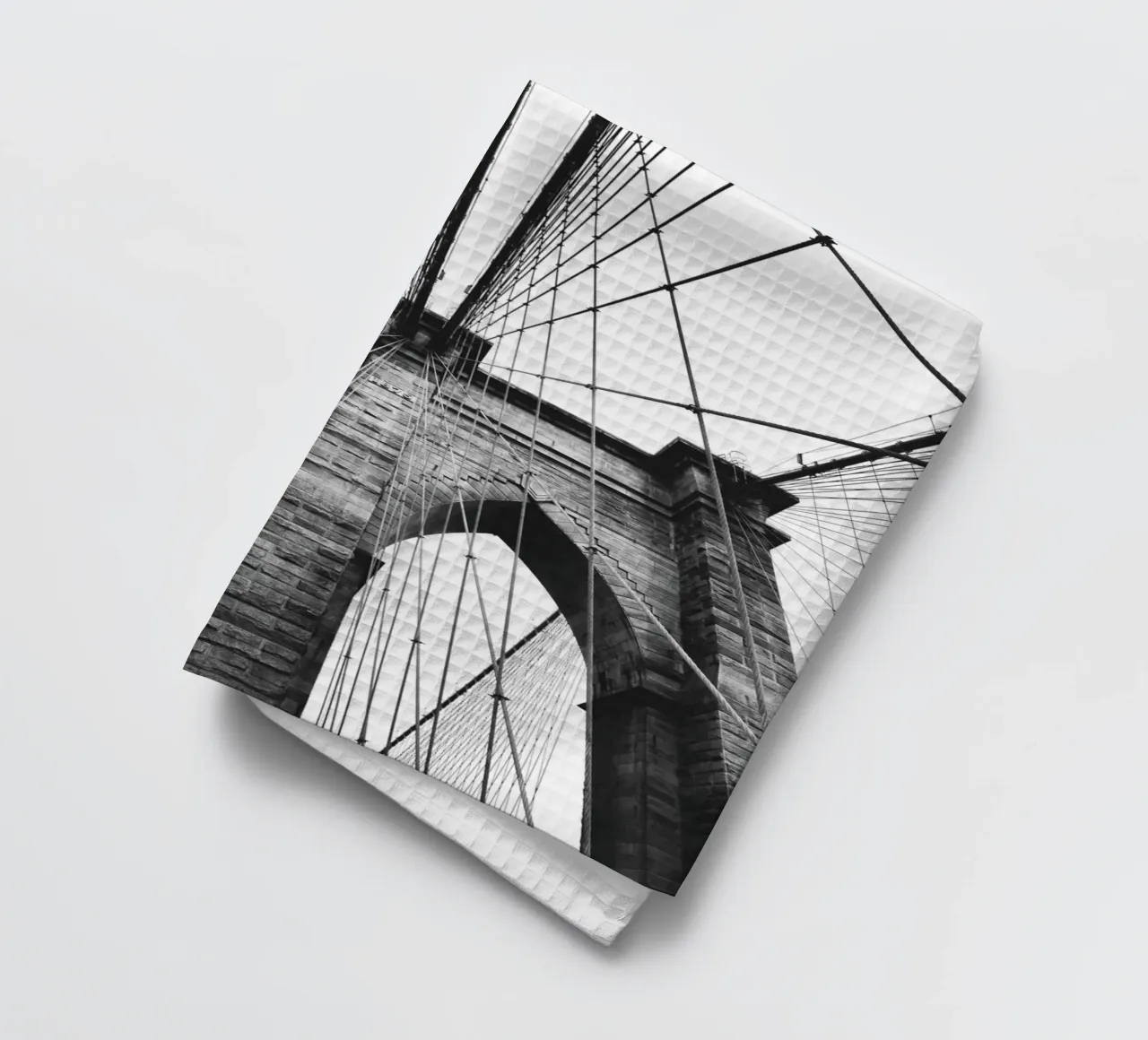Architecture Art noir et blanc torchon de Whole©