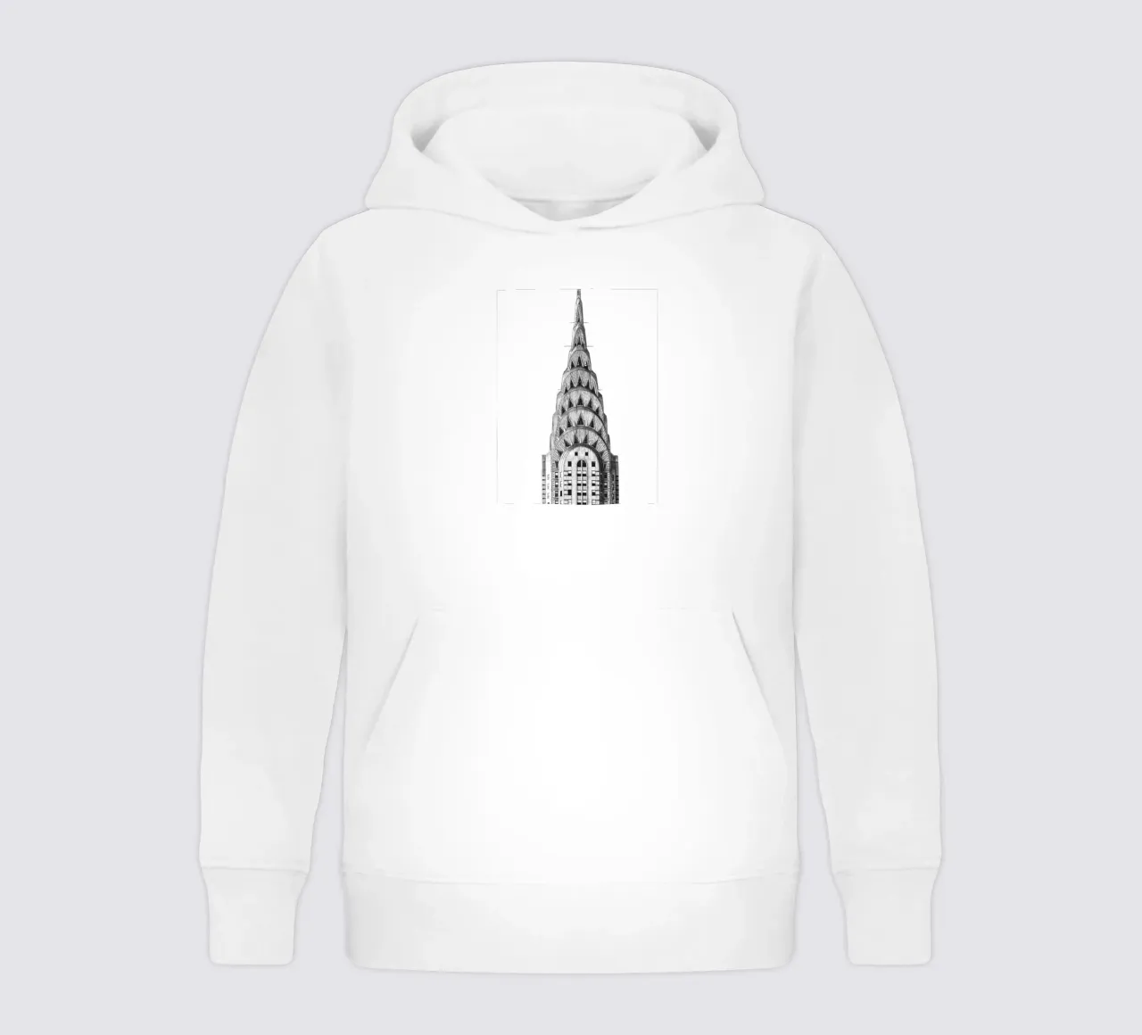 Art Deco architectural masterpiece kids hoodie by Whole©
