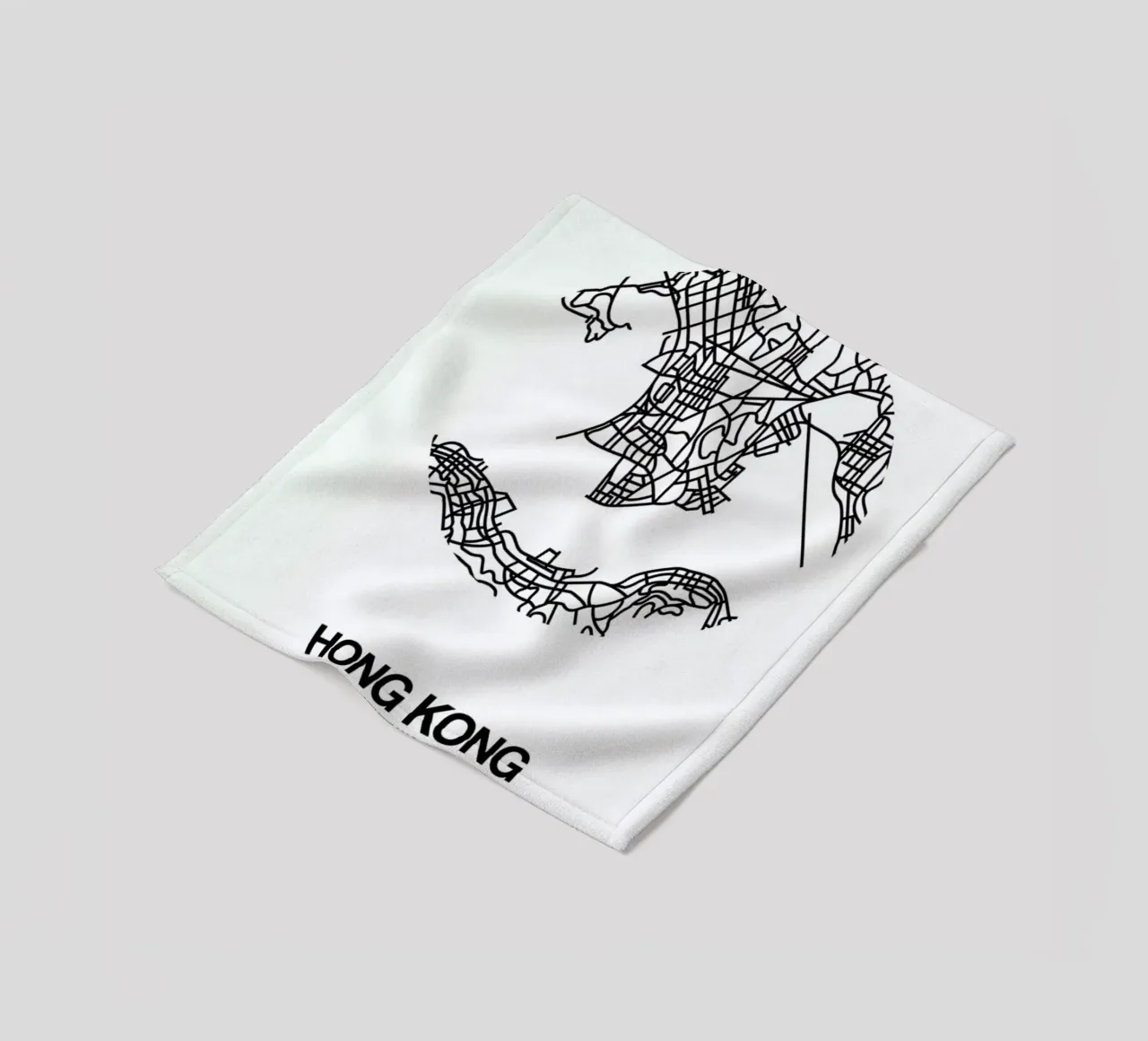 Hong Kong coperta in pile da Naxart