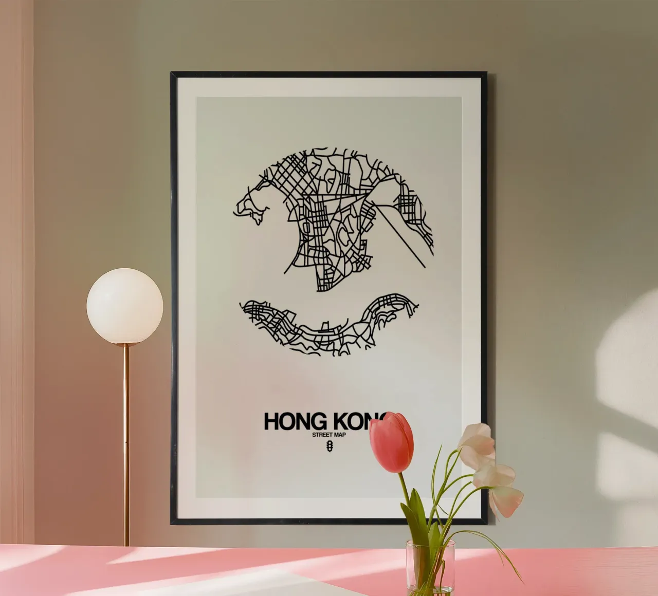 Hong Kong carta hahnemühle da Naxart